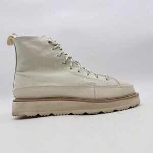Converse Chuck Taylor Crafted Boot Men's 7.5 Women 9 Egret Natural Ivory 173212C